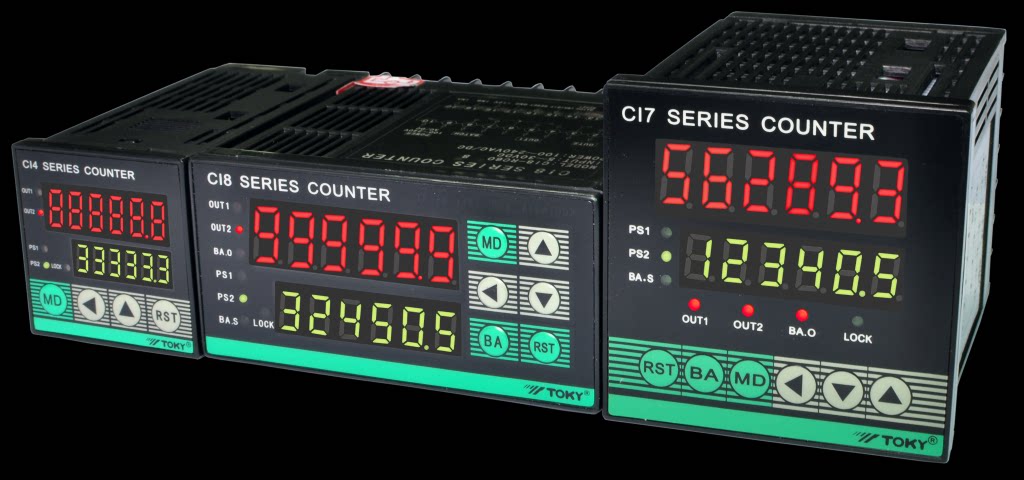 Toki Tosaki CA4-RB60 Timer CA7-RB60 Smart Counter CA8-RB60 Meter