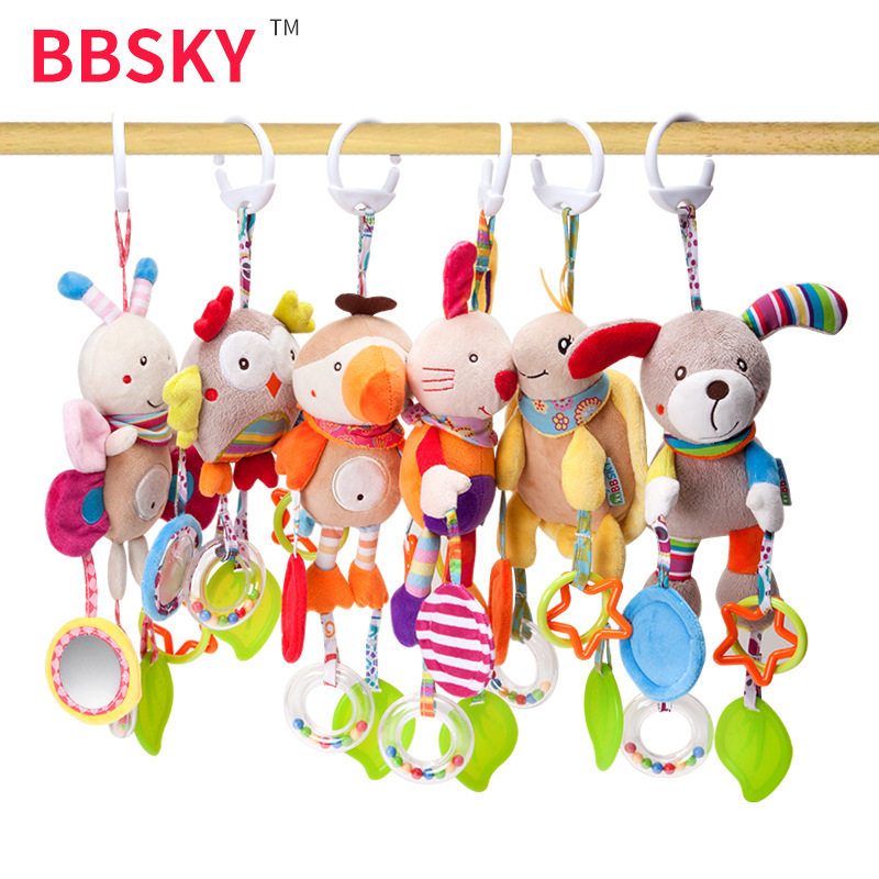 Newborn Bed Bell Baby Stroller Pendant Baby Bedside Appeasement Wind Bellcloth Art Hanging Fun Toys 