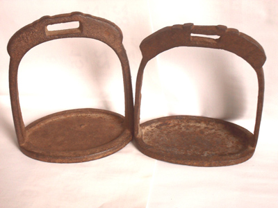 CollectiblesOld ItemsA pair of old stirrups implying the rise of step by step