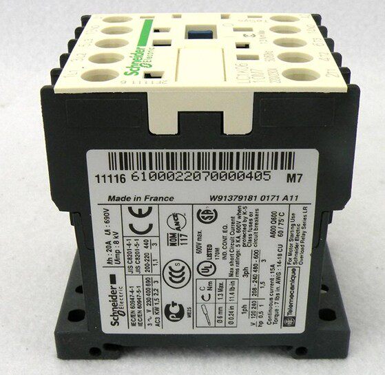 Original installation imported Schneider micro contactor SCHNEIDER LC1K0610M7 AC220V-Taobao