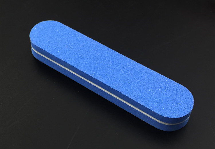 Dụng cụ làm móng nhỏ Sửa chữa móng tay 搓 Mini Sponge Fringe Làm dày móng tay Tập tin đánh bóng hai mặt đồ làm móng