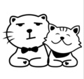 双猫设计素材的LOGO