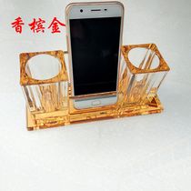 New crystal microphone holder ktv microphone holder imidazole seat desktop wireless multi-function ornaments multicolored Hotel