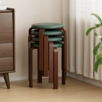 Модель мягкой сумки [4 шт. в упаковке] цвет орех + темно-зеленый, прочная и устойчивая, штабелируемая