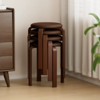 Модель мягкой сумки [упаковка из 4 шт.] цвета ореха + кофейного цвета, прочная и устойчивая, штабелируемая