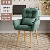 Зеленая двухэтажная подушка из натурального дерева, фиксаторы в комплекте, увеличенная толщина