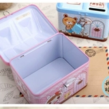 Детская копилка, мультяшный кошелек для школьников, защита при падении, копилка для денег, подарок на день рождения