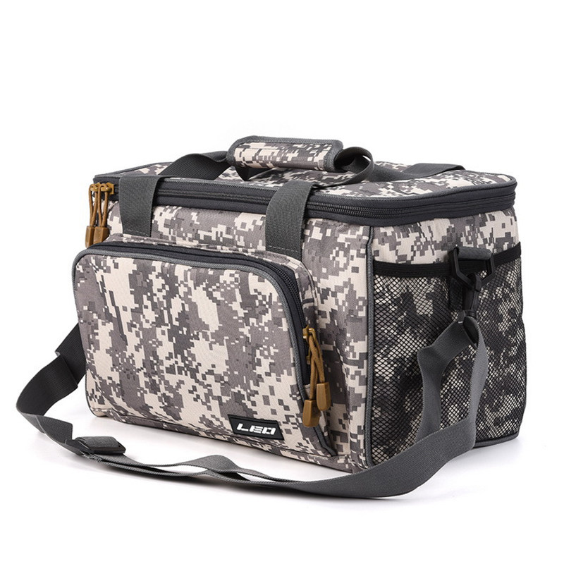 Large-capacity Luya bag sea fishing rock fishing reservoir fishing reel fake bait fishing line tool storage bag multi-functional backpack waterproof