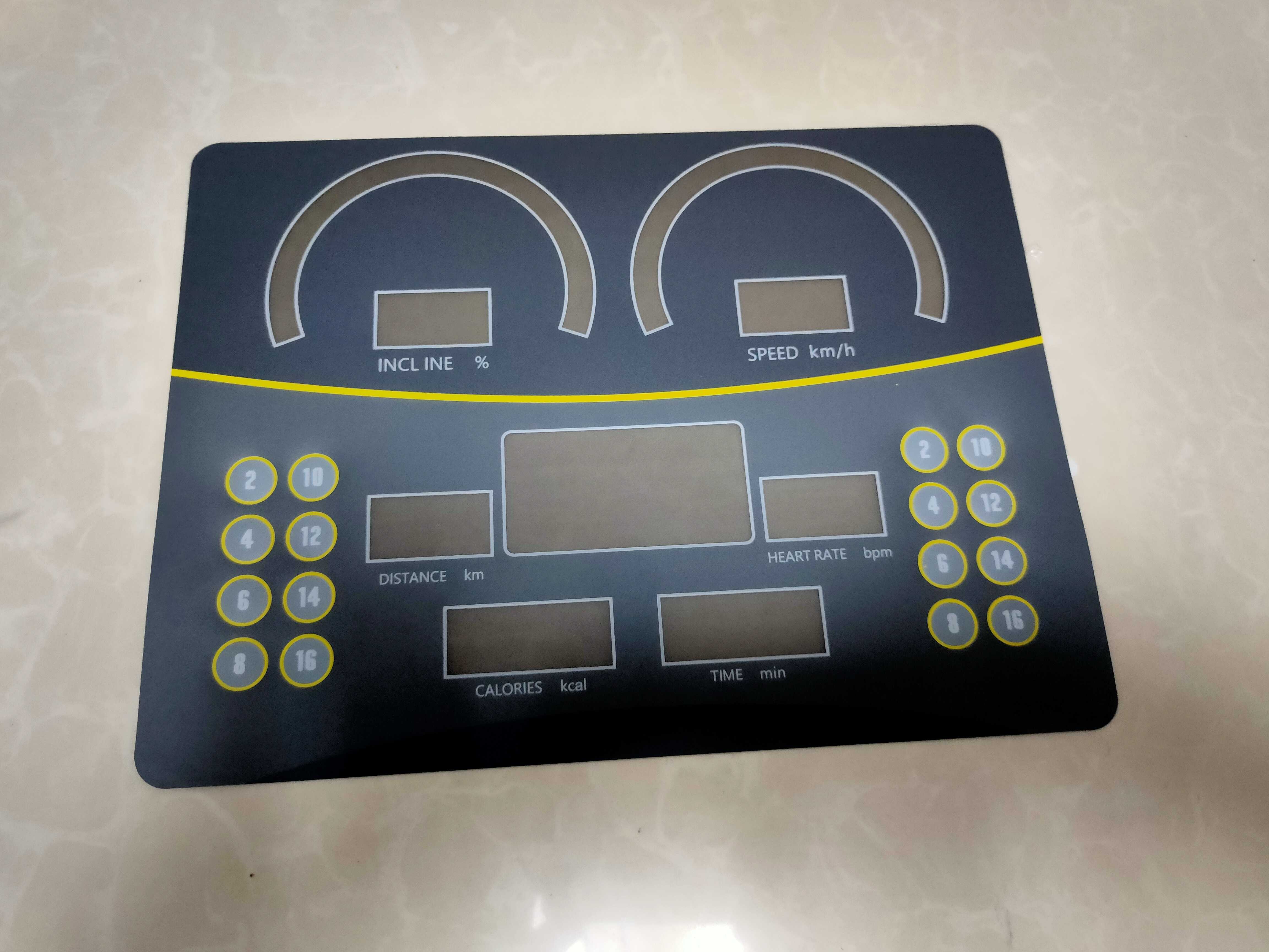 OL Maybach Treadmill Accessories Film button s900 button film switch sticker Baodlon