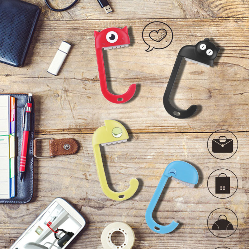 Taiwan Artiart Creative Portable Bag Hook, Bag Hanger, Desktop Bag Hook, Clothes Hook to Prevent Bags from Being Stolen