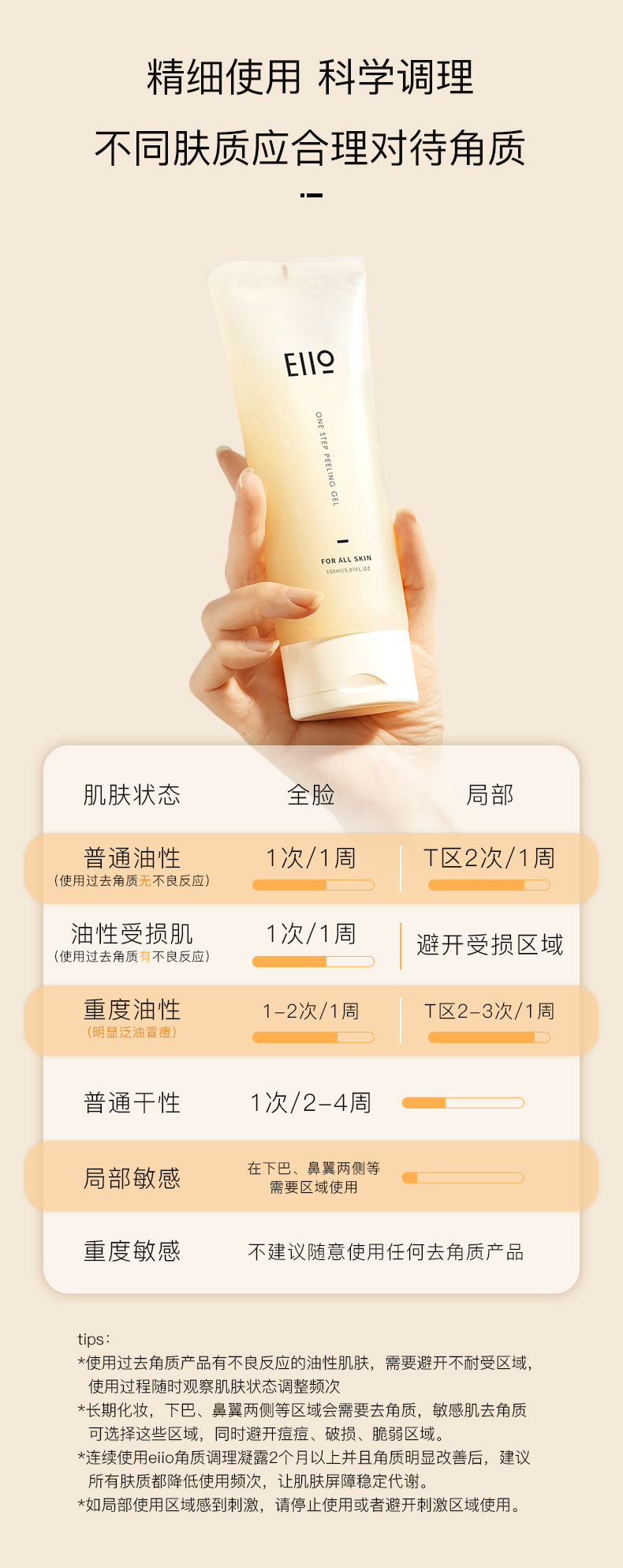 Gel tẩy tế bào chết eiio Yiwo Hàn Quốc làm sạch sâu lỗ chân lông trên khuôn mặt Gel tẩy tế bào chết mụn đầu đen cho nữ tẩy tế bào chết ohui