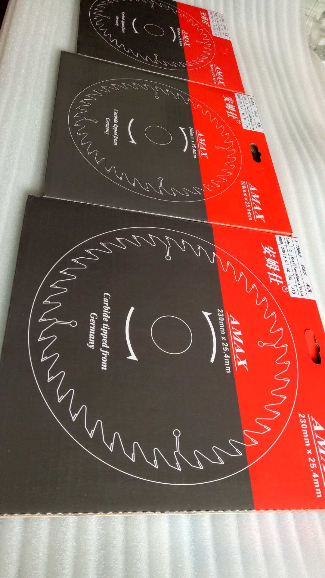 AMAX Amsee 78910-inch 35-hole cemented carbide wood electric circular saw with five-laminated opening-and-tenon groove tool