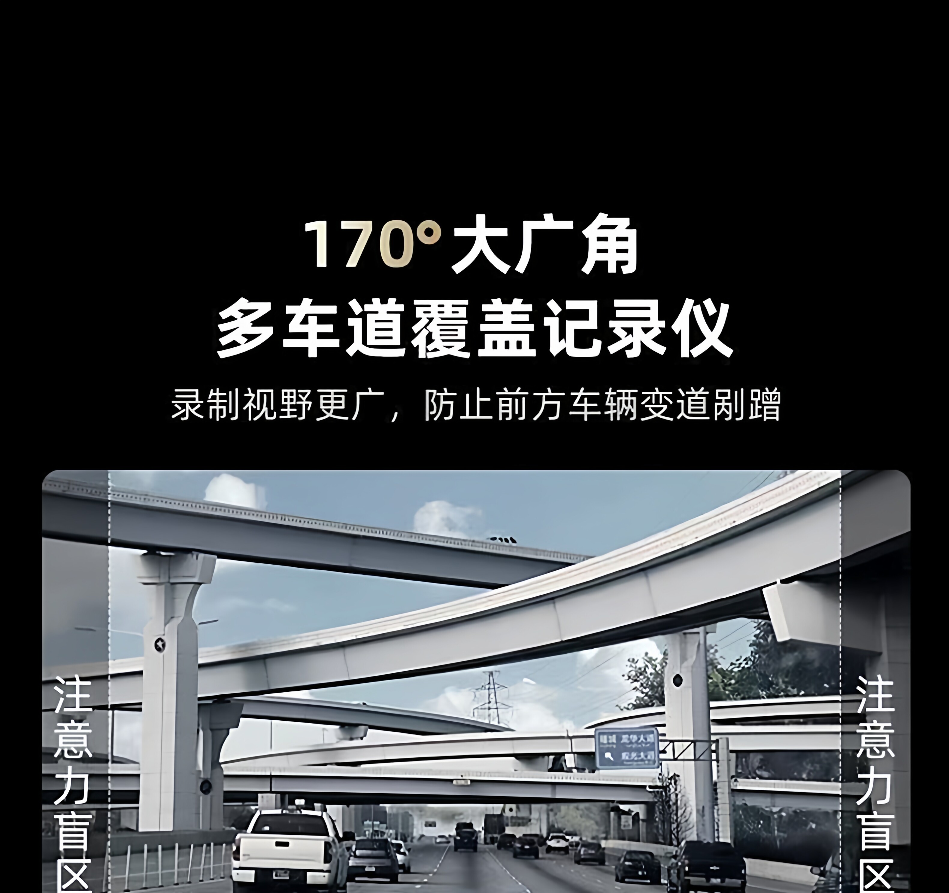 2026 New Model Four-Lens Dash Cam with Ultra-High Definition Night Vision, 360-Degree Panoramic View, and Installation-Free Reversing Image