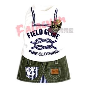 Quần áo thú cưng Nhật Bản sê-ri FG thủy thủ đầm tươi mặc quần áo mùa xuân và mùa hè quần áo chó lớn chó có một phần - Quần áo & phụ kiện thú cưng áo thú cưng