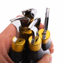 Handmade leather Press thread crimping tool edge leather DIY edge holder tool purple sandalwood handle