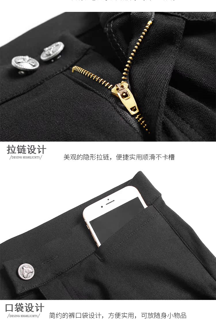 Quần legging đen thần kỳ 9 chiếc quần legging mỏng mỏng chân 2019 xuân hè mới cao eo thon - Khởi động cắt quần jean baggy nữ