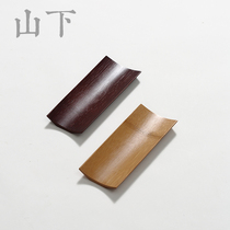 Bamboo tea towel tray vintage tea mat tableware mat tea table rag handmade tea tea set decoration tea ceremony