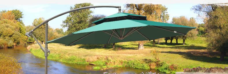 Tianyucheng Đồ Gỗ Ngoài Trời Ô Dù Ngoài Trời Sân Umbrella Lớn Parasol Roman Umbrella Đồ Gỗ Ngoài Trời Ô