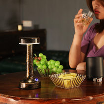  Bar table lamp led charging creative personality decoration Retro coffee restaurant clear bar KTV night light outdoor table lamp