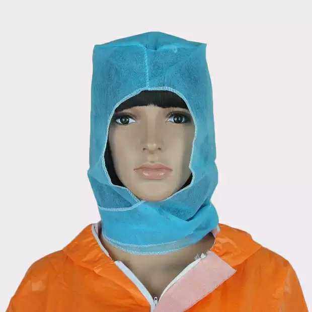 Disposable unwoven cloth hat headgear floating with cap sucking sweat food factory dust resistant with doctor cap food processing plant