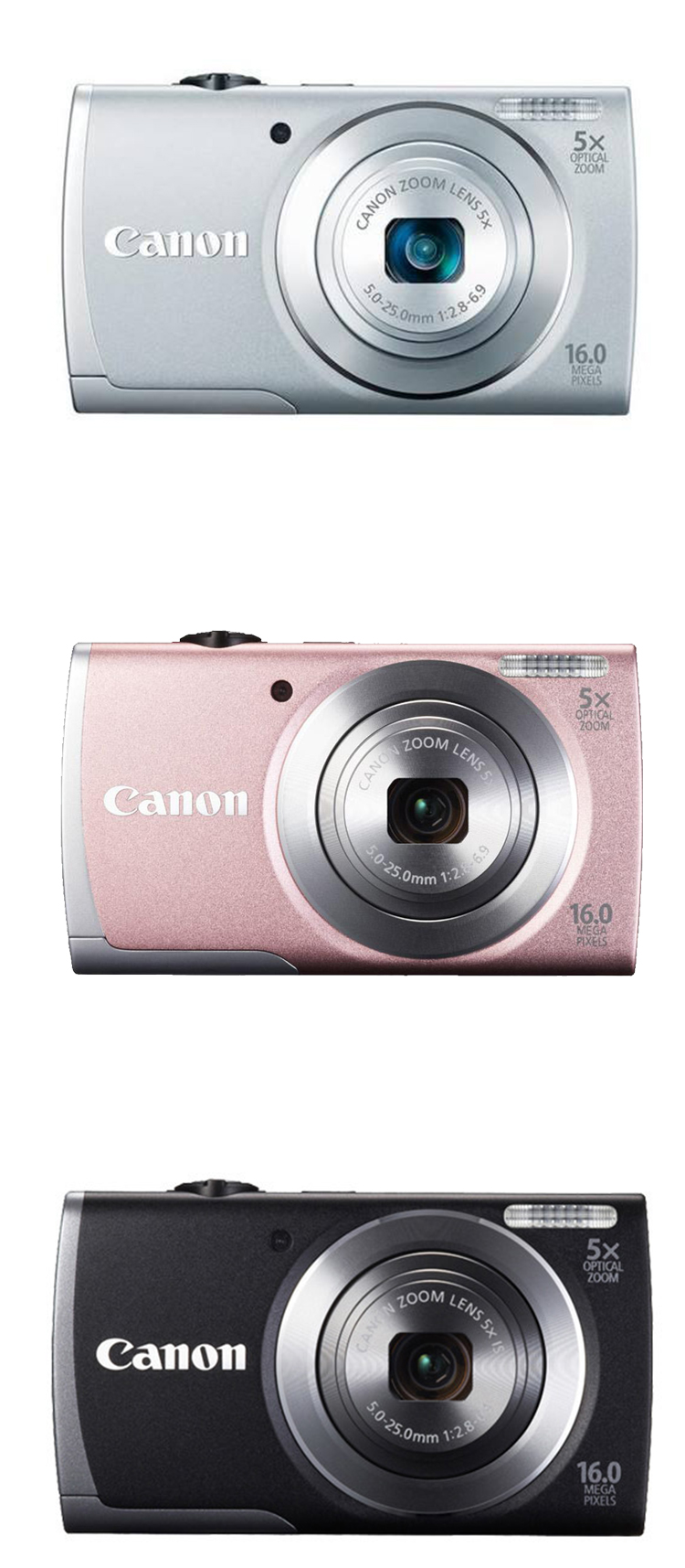 Máy ảnh kỹ thuật số Canon / Canon PowerShot A2600A2500 HD chính hãng A2300 - Máy ảnh kĩ thuật số mua máy ảnh