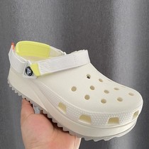 Summer new unisex couple style comfortable heightening clogs cool non-slip soft bottom beach sandals 206772