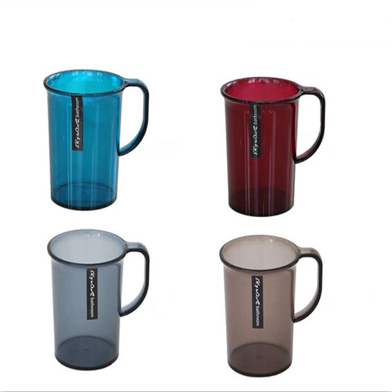 South Korea imported BTLIFE health sharing cup Couple water cup with handle mouthwash cup Brushing cup