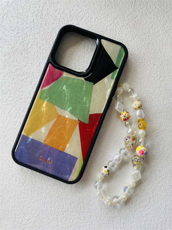 Ssself For Girls Natural Fritillary Famous Painting Epoxy High Quality Premium 15, 14, 13, 12, 11 iPhone Case