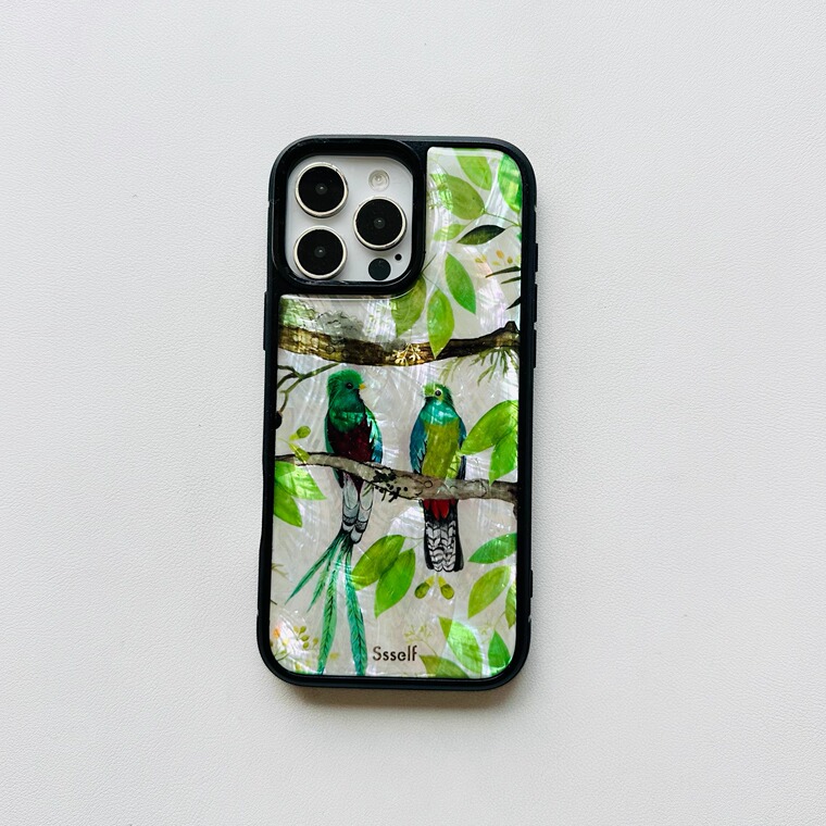 Dark Tropical Bird 16 Pro Max – Pro/Plus/Max/Air – 17, 16 – For Girls High Quality Premium iPhone Case
