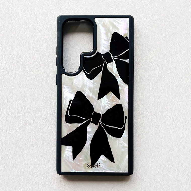 Cherub Black Cat Lemon Art Illustration Samsung Phone Case