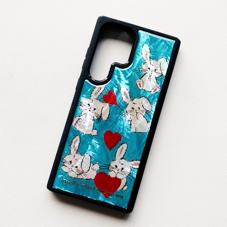 Cherubic Angel Black Stars Samsung Phone Case