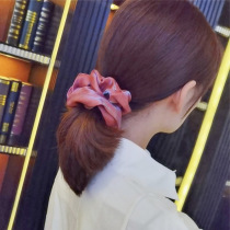 Mermaid Ji large intestine Hairband simple Korean Net red head rope female tie head French retro temperament hair band headwear