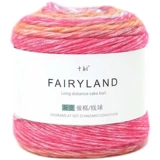 Шерстяной цветной плетеный шарф ручной работы, свитер, градиент, DIY