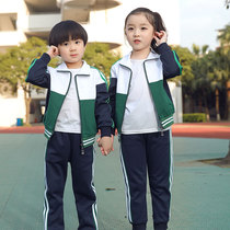 Kindergarten Garden Clothing Spring Autumn Suit Pure Cotton Teacher Childrens School Uniforms Elementary School Students Class Clothing Three Sets Spring Autumn Shipments