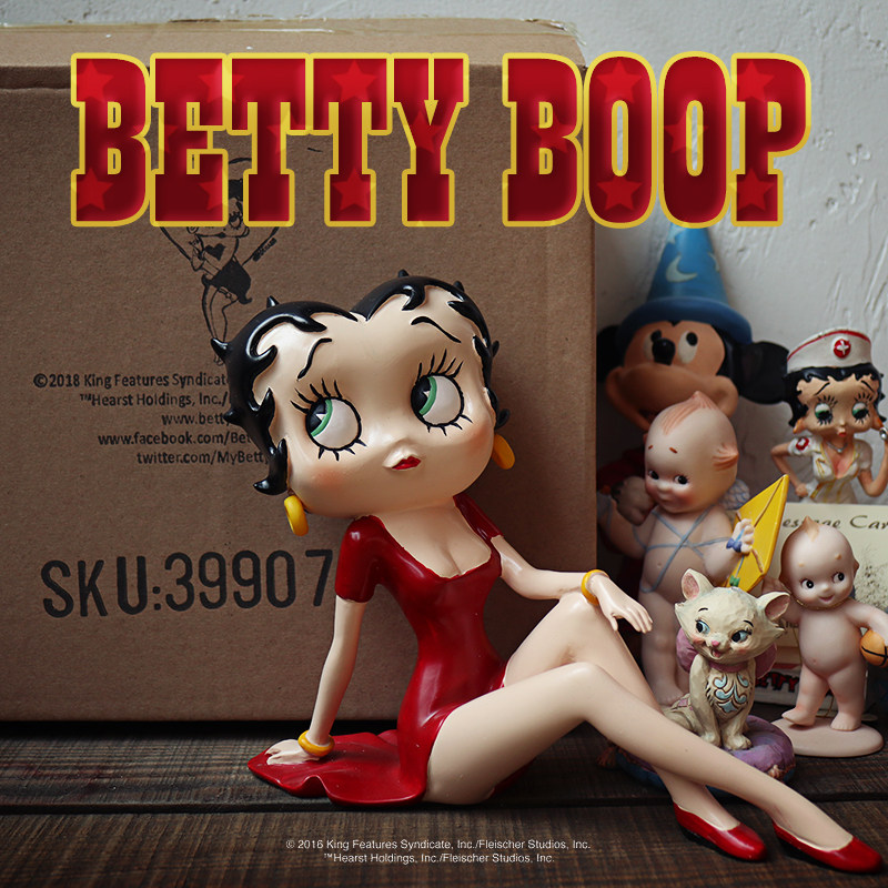  Big number Exit foreign American retro resin Sexy Betty Home Mercy Toy Model