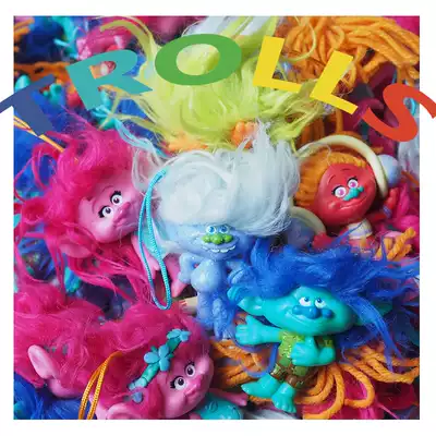 Export foreign troll DOLL model DOLL toy pendant ornaments