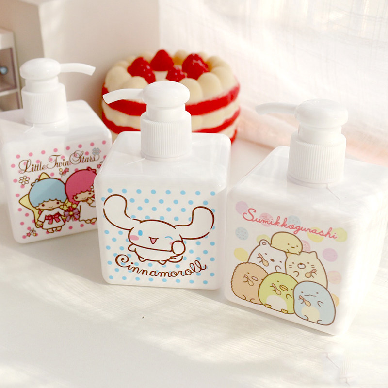 Body lotion Packing Bottle Cartoon Cute Children Home Press type Small-capacity shampoo Cosmetic Jade dog