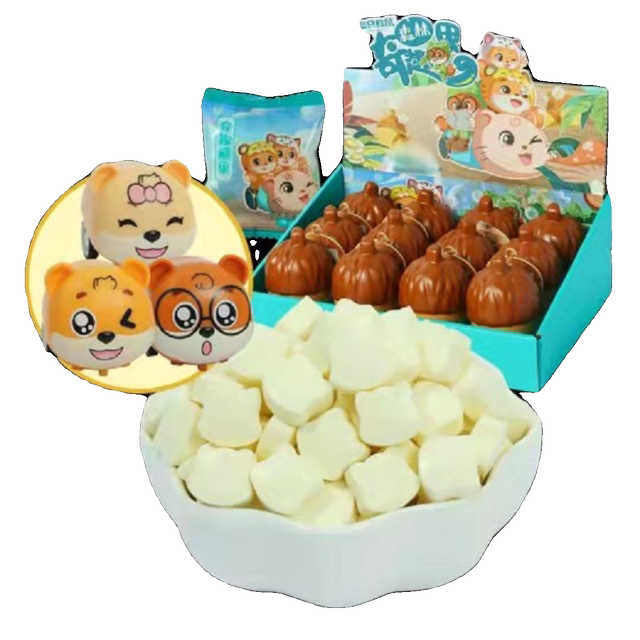 New Product Three Squirrels Candy Food Play Forest Funny Fruit Blind Box Candy Machine Candy Machine Toy Children's Yi Li