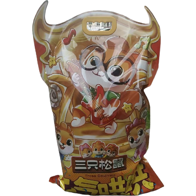 Three Squirrels Beef Soothing 1701g 20 Bags Gift Pack Internet Celebrity Biscuits Giant Snacks Snacks Snacks