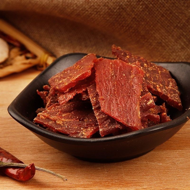 Charcoal Grilled Beef Slices, Original Beef Jerky, Casual Office Drama Snacks, Ready-To-Eat Meat