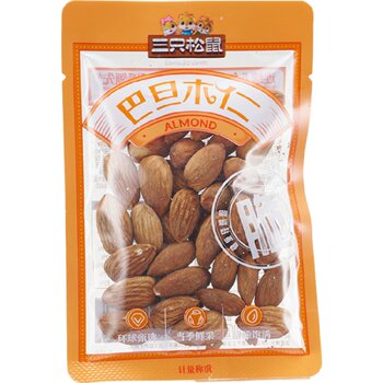 Three Squirrels Almond Kernels Almond Snack Food Nuts Dried Fruit Roasted Seeds Snacks about 50g Almond Kernels