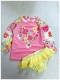 American GYMBOREE / Golden Baby Girls Áo dài tay áo tắm chia tay Kem chống nắng Set 4 tuổi 5 tuổi quần áo trẻ sơ sinh
