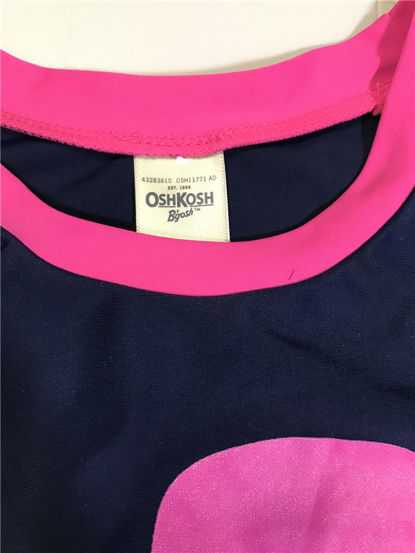 Áo tắm chống nắng cho bé gái OSHKOSH của Carter 6-7 tuổi (đã ra khỏi kệ) đồ bơi giá tốt