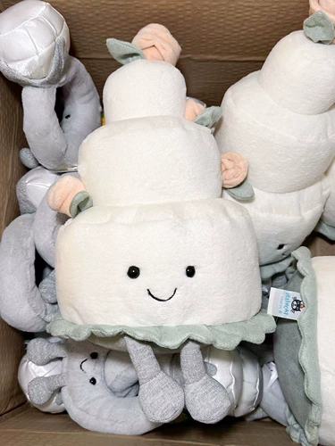 Jellycat, обручальное кольцо, милая плюшевая игрушка, подарок девушке, (в наличии на складе)