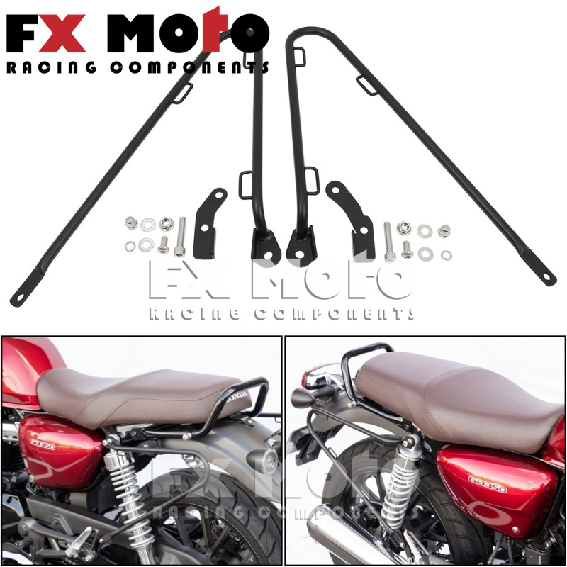 Suitable for Honda Gb350 Cb350 Side Bag Bracket, Left and Right Side Riding Bag Hanging Side Box Bracket Suitable for Honda Gb350 Cb350 Side Bag Bracket, Left and Right Side Riding Bag Hanging Side Box Bracket