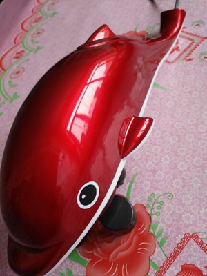 Dolphin high-power massager handheld super plug-in massage stick multi-functional electric percussion whole body hammer