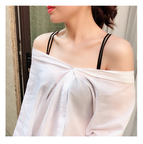 2019 thin bandwidth hook shoulder strap underwear strap adjustable bra shoulder strap simple leak sexy transparent invisible