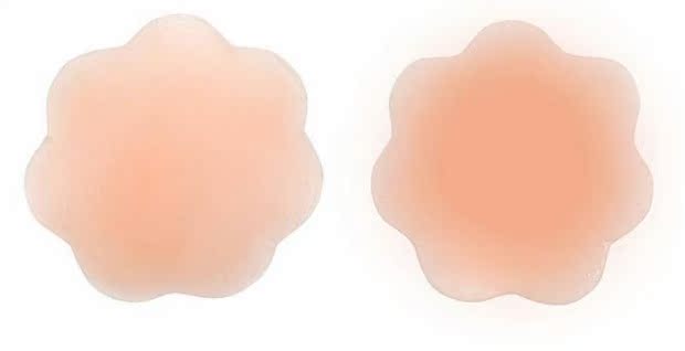 Mua 2 tặng 1 núm vú chống va chạm núm vú silicone Váy cưới vô hình đồ lót dính ngực gợi cảm dán núm vú miếng dán đầu ti silicon