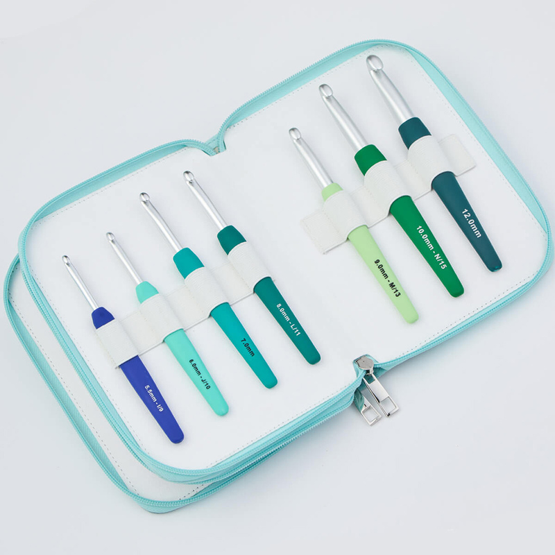 Knitpro Waves Macaron Aluminum Crochet Set Imported Crochet Set Knitpro Waves Macaron Aluminum Crochet Set Imported Crochet Set