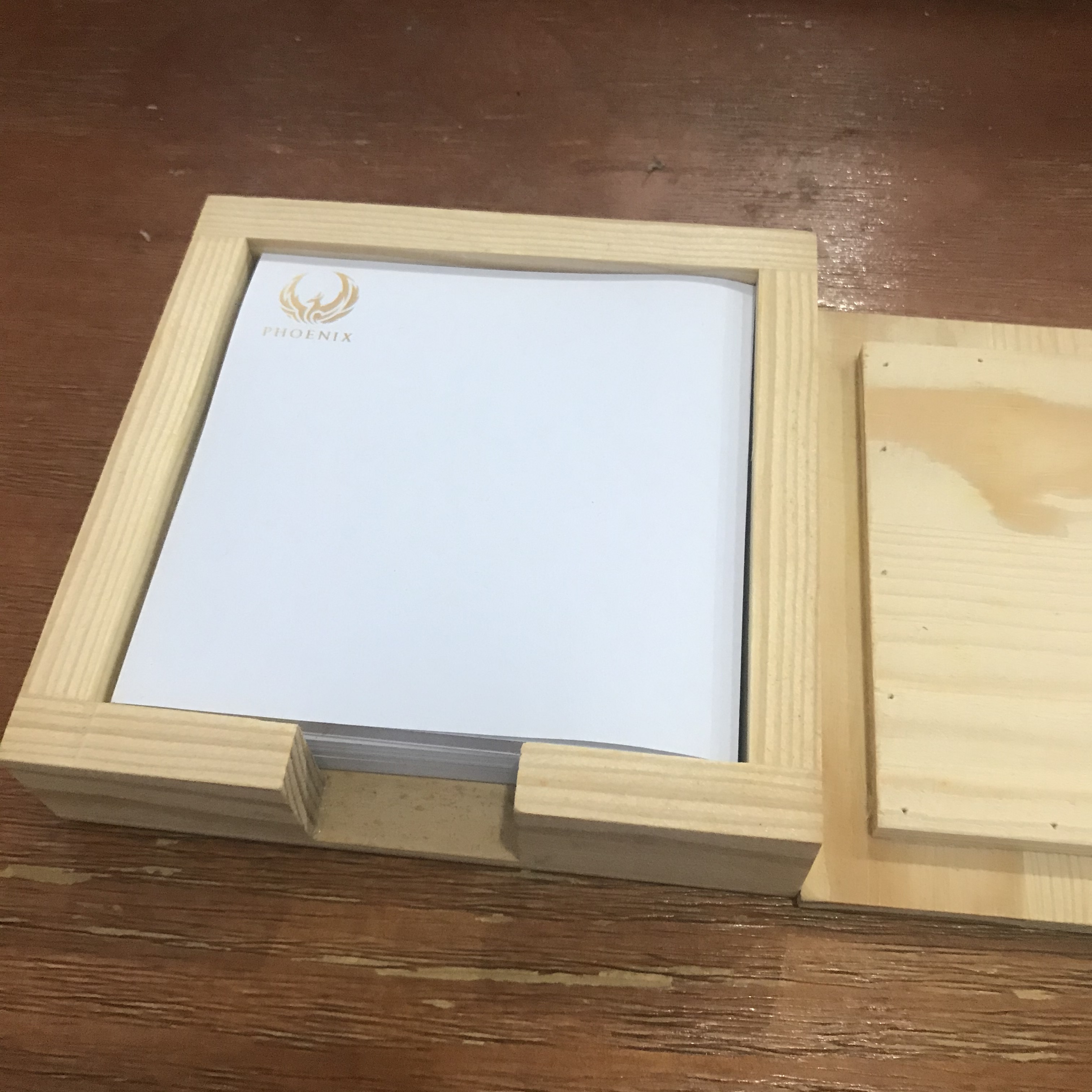 High-end log sticky note box Hotel homestay enterprises can customize logo text sticky notes this post-it note a small amount